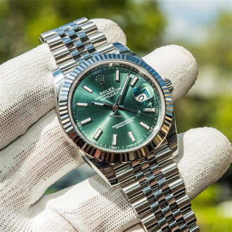 date just green rolex|rolex datejust green dial price.